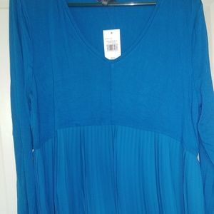 The limited blue tunic